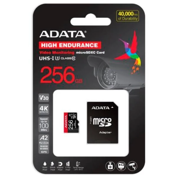 ADATA High Endurance 256 GB MicroSDXC, Speicherkarte 2 ADATA High Endurance 256 GB MicroSDXC, Speicherkarte – Bild 2