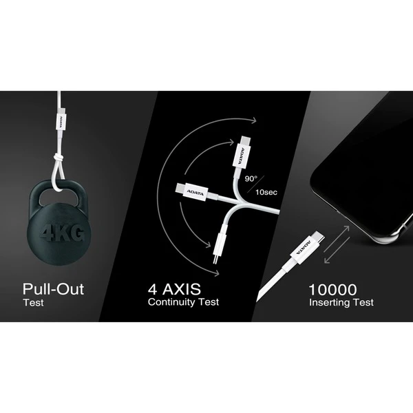 ADATA USB 2.0 Ladekabel, USB-C Stecker > Lightning Stecker 6 ADATA USB 2.0 Ladekabel, USB-C Stecker > Lightning Stecker – Bild 6