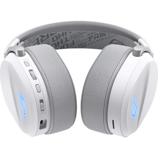 ASUS ROG Pelta, Gaming-Headset (weiß, Bluetooth, USB-Dongle, USB-C) 9 ASUS ROG Pelta, Gaming-Headset (weiß, Bluetooth, USB-Dongle, USB-C) – Bild 9