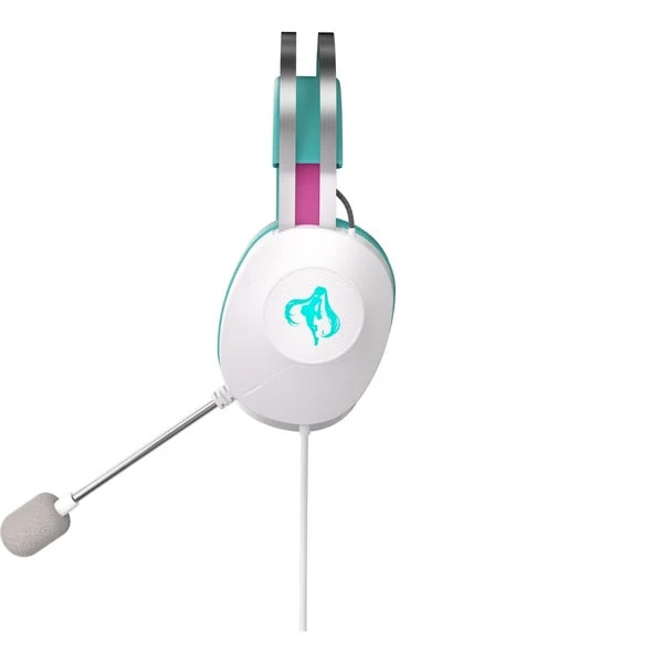 ASUS TUF Gaming H1 Gen II Hatsune Miku Edition, Gaming-Headset (weiß/türkis, Kabelgebunden) – Bild 5