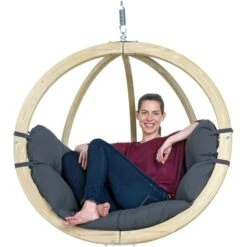 Amazonas Globo Chair Anthracite AZ-2030808, Hängesessel -ALTERNATE Amazonas Globo Chair Anthracite AZ 2030808 H ngesessel@@1chzm001 3