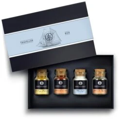 Ankerkraut Geschenkset 'Traveller Box' Mit 4 Korkengläsern