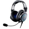 Audio-Technica ATH-G1, Gaming-Headset (schwarz/blau, 3,5 Mm Klinke)