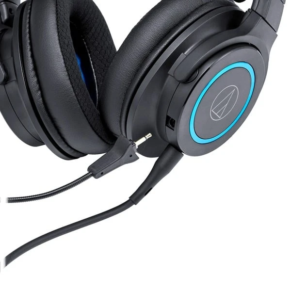 Audio-Technica ATH-G1, Gaming-Headset (schwarz/blau, 3,5 Mm Klinke) 6 Audio-Technica ATH-G1, Gaming-Headset (schwarz/blau, 3,5 Mm Klinke) – Bild 6