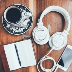 Audio-technica Audio Technica ATH-M50XWH, Kopfhörer -ALTERNATE Audio Technica ATH M50XWH Kopfh rer@@1785456 7