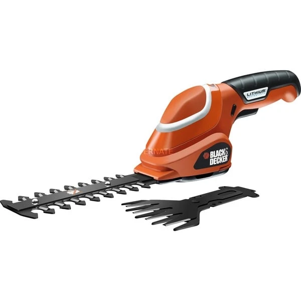 Black & Decker BLACK+DECKER Akku-Gras-Strauchschere GSL700 1 Black & Decker BLACK+DECKER Akku-Gras-Strauchschere GSL700