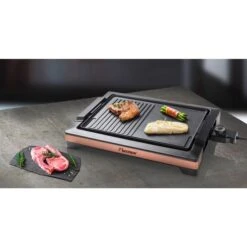 Bestron BBQ-Tischgrill, Elektro-Grillplatte -ALTERNATE Bestron BBQ Tischgrill Elektro Grillplatte@@1742294 5