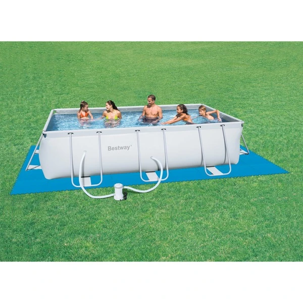 Bestway Bodenschutzfliesen-Set, 8 Stk, 50cm X 50cm, Schutzfolie 3 Bestway Bodenschutzfliesen-Set, 8 Stk, 50cm X 50cm, Schutzfolie – Bild 3