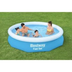 Bestway Fast Set Aufstellpool-Set, Ø 305cm X 66cm, Schwimmbad 14 Bestway Fast Set Aufstellpool-Set, Ø 305cm X 66cm, Schwimmbad -ALTERNATE Bestway Fast Set Aufstellpool Set 305cm x 66cm Schwimmbad@@1848248 4