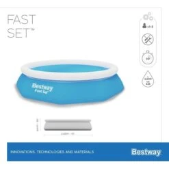Bestway Fast Set Aufstellpool-Set, Ø 305cm X 66cm, Schwimmbad 18 Bestway Fast Set Aufstellpool-Set, Ø 305cm X 66cm, Schwimmbad -ALTERNATE Bestway Fast Set Aufstellpool Set 305cm x 66cm Schwimmbad@@1848248 8
