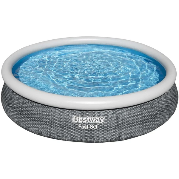 Bestway Fast Set Aufstellpool-Set, Ø 366cm X 76cm, Schwimmbad 2 Bestway Fast Set Aufstellpool-Set, Ø 366cm X 76cm, Schwimmbad – Bild 2