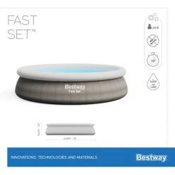 Bestway Fast Set Aufstellpool-Set, Ø 366cm X 76cm, Schwimmbad 18 Bestway Fast Set Aufstellpool-Set, Ø 366cm X 76cm, Schwimmbad -ALTERNATE Bestway Fast Set Aufstellpool Set 366cm x 76cm Schwimmbad@@1848250 8
