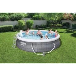Bestway Fast Set Aufstellpool-Set, Ø 457cm X 107cm, Schwimmbad -ALTERNATE Bestway Fast Set Aufstellpool Set 457cm x 107cm Schwimmbad@@1so3bp47 10