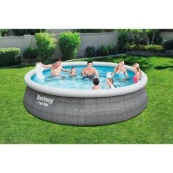 Bestway Fast Set Aufstellpool-Set, Ø 457cm X 107cm, Schwimmbad -ALTERNATE Bestway Fast Set Aufstellpool Set 457cm x 107cm Schwimmbad@@1so3bp47 8