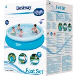 Bestway Fast Set Aufstellpool, Ø 366cm X 76cm, Schwimmbad -ALTERNATE Bestway Fast Set Aufstellpool 366cm x 76cm Schwimmbad@@1so3bp1s 3