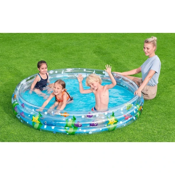 Bestway Planschbecken MEERESTIEFE, Ø 183cm X 33cm, Schwimmbad 5 Bestway Planschbecken MEERESTIEFE, Ø 183cm X 33cm, Schwimmbad – Bild 5