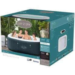 Bestway Whirlpool LAY-Z-SPA Ibiza AirJet, Schwimmbad -ALTERNATE Bestway Whirlpool LAY Z SPA Ibiza AirJet Schwimmbad@@1719466 8