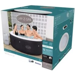 Bestway Whirlpool LAY-Z-SPA Miami AirJet, Schwimmbad -ALTERNATE Bestway Whirlpool LAY Z SPA Miami AirJet Schwimmbad@@1719463 12