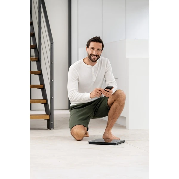 Beurer Diagnosewaage BF 500 Super Black Edition (grau/schwarz, Bluetooth) 5 Beurer Diagnosewaage BF 500 Super Black Edition (grau/schwarz, Bluetooth) – Bild 5