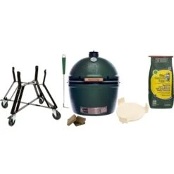 Big Green Egg 2XL, Starter-Paket, Holzkohlegrill