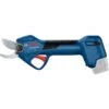 Bosch Akku-Gartenschere GGP 12V-25 Professional Solo, 12Volt (blau/schwarz, Ohne Akku Und Ladegerät)