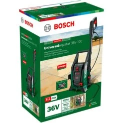 Bosch Akku-Hochdruckreiniger UniversalAquatak 36V-100 Solo, 36Volt (grün/schwarz, Ohne Akku Und Ladegerät, Mit Selbstansaug-Kit, POWER FOR ALL) -ALTERNATE Bosch Akku Hochdruckreiniger UniversalAquatak 36V 100 Solo 36Volt@@100044298 2