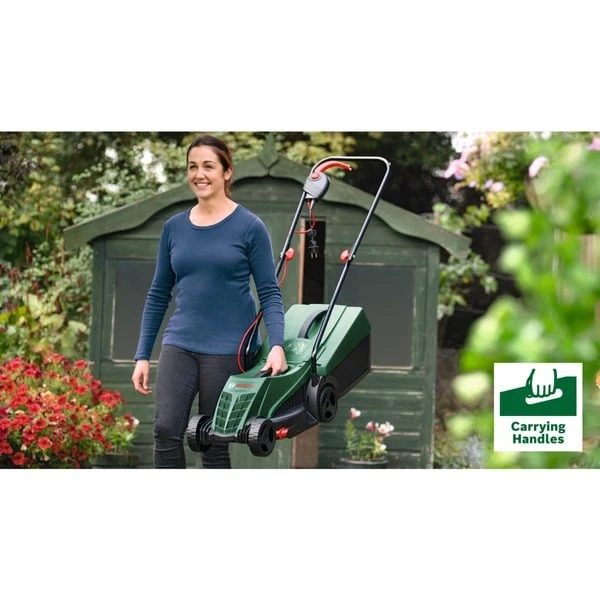 Bosch Elektro-Rasenmäher EasyRotak 32-215 (grün, 1.200 Watt, Breite 32cm) 2 Bosch Elektro-Rasenmäher EasyRotak 32-215 (grün, 1.200 Watt, Breite 32cm) – Bild 2