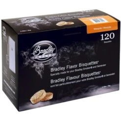 Bradley Mesquite Bisquetten, 120 Stück, Räucherholz
