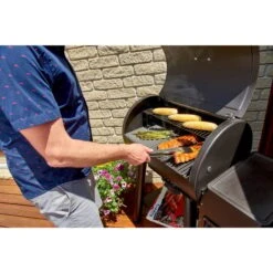 Broil King Crown Pellet Smoker 400 - BUNDLE (schwarz, IQue Smart Steuerung, Inkl. Schutzhülle) -ALTERNATE Broil King Crown Pellet Smoker 400 BUNDLE@@100134588 13