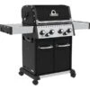 Broil King Gasgrill Baron 490 (schwarz/edelstahl, Mit Seiten- Und Heckbrenner)