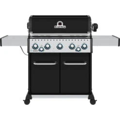 Broil King Gasgrill Baron 590 - BUNDLE (schwarz/edelstahl, Mit Seiten- Und Heckbrenner, Inkl. Gussplatte Und Schutzhülle) -ALTERNATE Broil King Gasgrill Baron 590 BUNDLE@@100134550 2