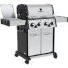 Broil King Gasgrill Baron S 490 IR (edelstahl, Mit Infrarot-Seitenbrenner Und Heckbrenner)