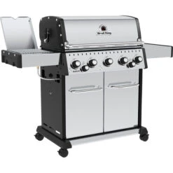 Broil King Gasgrill Baron S 590 IR (edelstahl, Mit Infrarot-Seitenbrenner Und Heckbrenner)