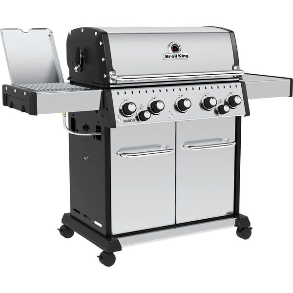 Broil King Gasgrill Baron S 590 IR (edelstahl, Mit Infrarot-Seitenbrenner Und Heckbrenner) 1 Broil King Gasgrill Baron S 590 IR (edelstahl, Mit Infrarot-Seitenbrenner Und Heckbrenner)