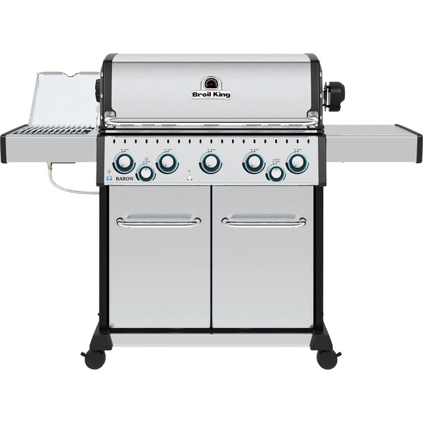 Broil King Gasgrill Baron S 590 IR (edelstahl, Mit Infrarot-Seitenbrenner Und Heckbrenner) 2 Broil King Gasgrill Baron S 590 IR (edelstahl, Mit Infrarot-Seitenbrenner Und Heckbrenner) – Bild 2