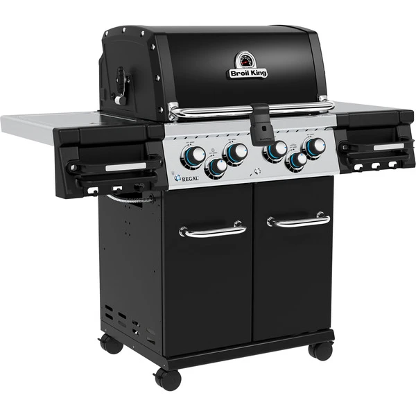 Broil King Gasgrill Regal 490 - BUNDLE (schwarz/edelstahl, Mit Seiten- Und Heckbrenner, Inkl. Gussplatte Und Schutzhülle) 2 Broil King Gasgrill Regal 490 - BUNDLE (schwarz/edelstahl, Mit Seiten- Und Heckbrenner, Inkl. Gussplatte Und Schutzhülle) – Bild 2