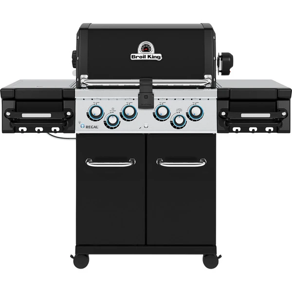 Broil King Gasgrill Regal 490 - BUNDLE (schwarz/edelstahl, Mit Seiten- Und Heckbrenner, Inkl. Gussplatte Und Schutzhülle) 3 Broil King Gasgrill Regal 490 - BUNDLE (schwarz/edelstahl, Mit Seiten- Und Heckbrenner, Inkl. Gussplatte Und Schutzhülle) – Bild 3