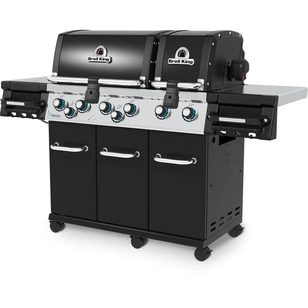 Broil King Gasgrill Regal 690 - BUNDLE (schwarz/edelstahl, Mit Seitenbrenner Und Heckbrenner, Inkl. Gussplatte Und Schutzhülle) 6 Broil King Gasgrill Regal 690 - BUNDLE (schwarz/edelstahl, Mit Seitenbrenner Und Heckbrenner, Inkl. Gussplatte Und Schutzhülle) – Bild 6