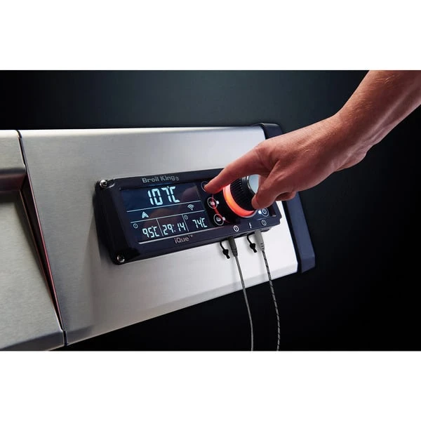 Broil King Gasgrill Regal Q 490 IR (schwarz/edelstahl, Mit Infrarot-Seitenbrenner Und Heckbrenner, IQue Smart Steuerung) 5 Broil King Gasgrill Regal Q 490 IR (schwarz/edelstahl, Mit Infrarot-Seitenbrenner Und Heckbrenner, IQue Smart Steuerung) – Bild 5