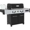 Broil King Gasgrill Regal Q 590 IR (schwarz/edelstahl, Mit Infrarot-Seitenbrenner Und Heckbrenner, IQue Smart Steuerung)