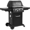 Broil King Gasgrill Royal 340 Shadow (schwarz, Mit Seitenbrenner)