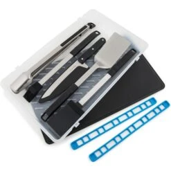 Broil King Grillbesteck-Set Porta-Chef, 5-teilig (schwarz/edelstahl, In Marinier- Und Aufbewahrungsbox) -ALTERNATE Broil King Grillbesteck Set Porta Chef 5 teilig@@100138783 2