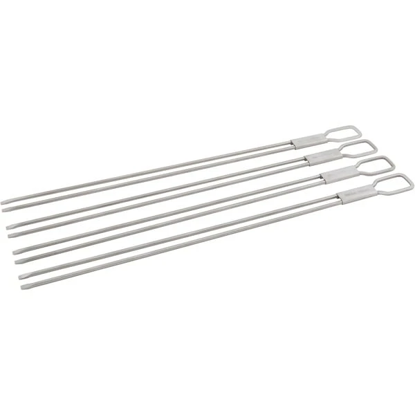Broil King Narrow Doppelspieß-Set, 4-teilig (edelstahl, Für Das Narrow Spießgestell) 2 Broil King Narrow Doppelspieß-Set, 4-teilig (edelstahl, Für Das Narrow Spießgestell) – Bild 2