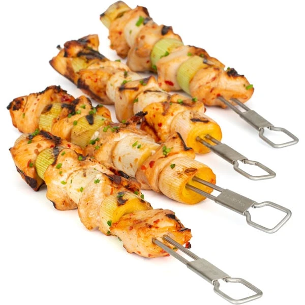 Broil King Narrow Doppelspieß-Set, 4-teilig (edelstahl, Für Das Narrow Spießgestell) 5 Broil King Narrow Doppelspieß-Set, 4-teilig (edelstahl, Für Das Narrow Spießgestell) – Bild 5