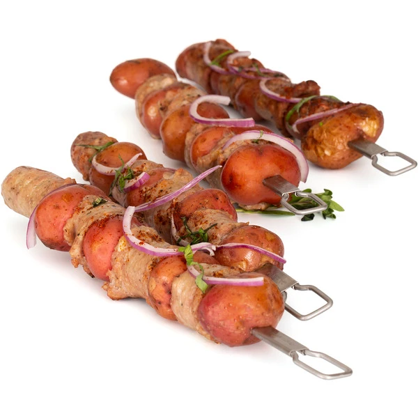 Broil King Narrow Doppelspieß-Set, 4-teilig (edelstahl, Für Das Narrow Spießgestell) 9 Broil King Narrow Doppelspieß-Set, 4-teilig (edelstahl, Für Das Narrow Spießgestell) – Bild 9