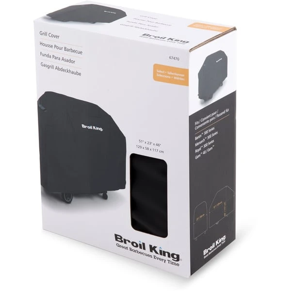 Broil King Royal, Crown 300er Select Exact-Fit Schutzhülle, Schutzhaube (schwarz) 6 Broil King Royal, Crown 300er Select Exact-Fit Schutzhülle, Schutzhaube (schwarz) – Bild 6