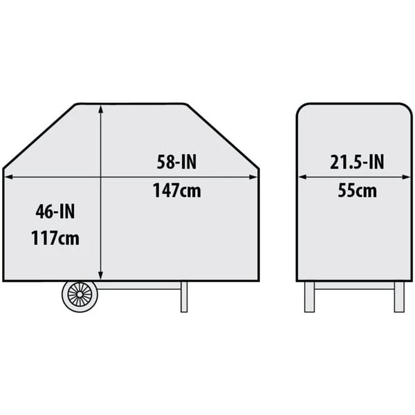 Broil King Signet, Baron 400er, Crown 400er Premium Exact-Fit Schutzhülle, Schutzhaube (schwarz) 10 Broil King Signet, Baron 400er, Crown 400er Premium Exact-Fit Schutzhülle, Schutzhaube (schwarz) – Bild 10