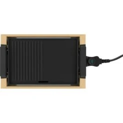 Cecotec Tischgrill Tasty&Grill 2000 Bamboo Black, Elektro-Grillplatte (holz, 2.000 Watt) 5 Cecotec Tischgrill Tasty&Grill 2000 Bamboo Black, Elektro-Grillplatte (holz, 2.000 Watt) -ALTERNATE Cecotec Tischgrill Tasty Grill 2000 Bamboo Black Elektro Grillplatte@@100156629 2
