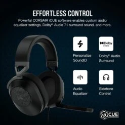 Corsair HS65 Wireless, Gaming-Headset -ALTERNATE Corsair HS65 Wireless Gaming Headset@@100016978 7