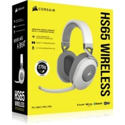 Corsair HS65 Wireless, Gaming-Headset (weiß, Klinke, USB-Dongle, Bluetooth) -ALTERNATE Corsair HS65 Wireless Gaming Headset@@100016985 5